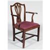 Image 1 : 1 GEORGE III MAHOGANY ARMCHAIR 18th century