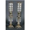 Image 1 : 1 PAIR OF BACCARAT GILT DECORATED GARNITURES