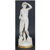 Image 1 : 1 CLASSICAL MARBLE FIGURE OF A MUSE 24 1/2" h