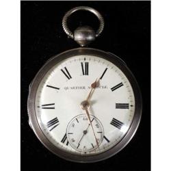 1 SWISS SILVER POCKET WATCH