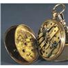 Image 4 : 1 FRENCH 14KT GOLD POCKET WATCH with 14kt gol