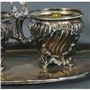 Image 2 : 1 FRENCH SILVER AND CRYSTAL CRUET SET 6 1/2"