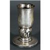 Image 1 : 1 GEORG JENSEN CHALICE/VASE 6 1/2" high 9.6 t