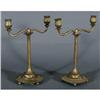 Image 1 : 1 MATCHING PAIR OF TIFFANY STYLE BRONZE TWO-A