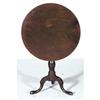 Image 1 : 1 MAHOGANY TEA TABLE with tilt top 19th centu