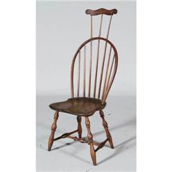 1 COMB BACK WINDSOR SIDE CHAIR early 19th cen