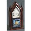 Image 1 : AMERICAN STEEPLE CLOCK 19" high, circa 1850