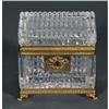 Image 1 : 1 FRENCH CRYSTAL DRESSER BOX 4" high circa 19