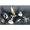 Image 1 : 1 GROUP OF SEVEN PORCELAIN FIGURES including
