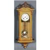 Image 1 : 1 SMALL VIENNA STYLE WALL CLOCK spring wound,