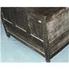 Image 2 : 1 JACOBEAN OAK CHEST with three drawers 37"x2