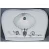 Image 2 : 1 SHERLE WAGNER PEDESTAL SINK with hardware s