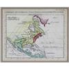 Image 1 : 1 MAP OF NORTH AMERICA 5"x6 1/2", 18th centur