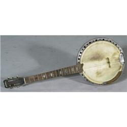 1 MAJESTIC 6 STRING BANJO with case  CONDITIO