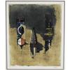 Image 1 : 1 JOHNNY FRIEDLANDER abstract 21"x17" lithogr