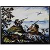 Image 1 : 1 ITALIAN MAJOLICA SCENIC TILE 15"x12", signe