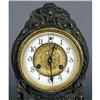 Image 2 : 1 WATERBURY  FIGURAL MANTLE CLOCK 16" high, circ