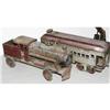 Image 2 : 1 KEYSTONE 4 PIECE TRAIN SET, the loco 25" lo