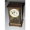 Image 1 : 1 CRYSTAL REGULATOR CLOCK stamped A.1 verso o