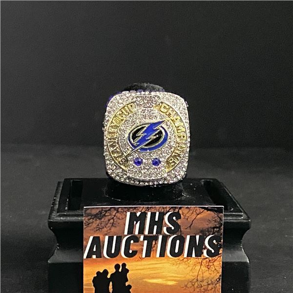 TAMPA BAY LIGHTNING N.H.L 2020 "STAMKOS" CHAMPIONSHIP REPLICA RING (ref814)