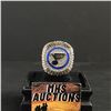 Image 1 : ST LOUIS BLUES N.H.L 2019 "BERUBE" CHAMPIONSHIP REPLICA RING (ref387)