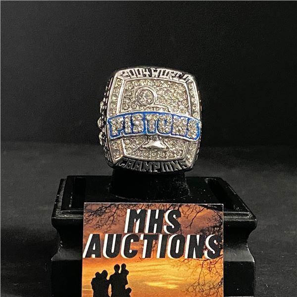 DETROIT PISTONS N.B.A 2004  DUMARS  CHAMPIONSHIP REPLICA RING (ref482)