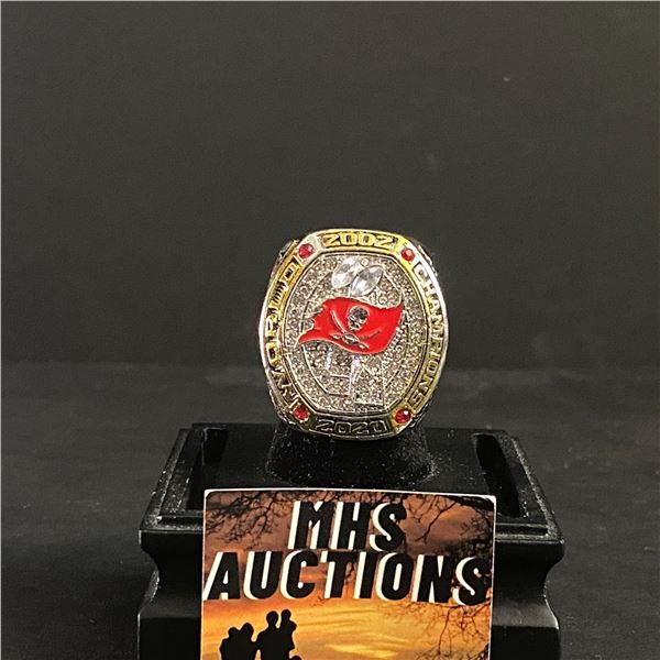 TAMPA BAY BUCCANEERS N.F.L 2020  BRADY  CHAMPIONSHIP REPLICA RING (ref382)