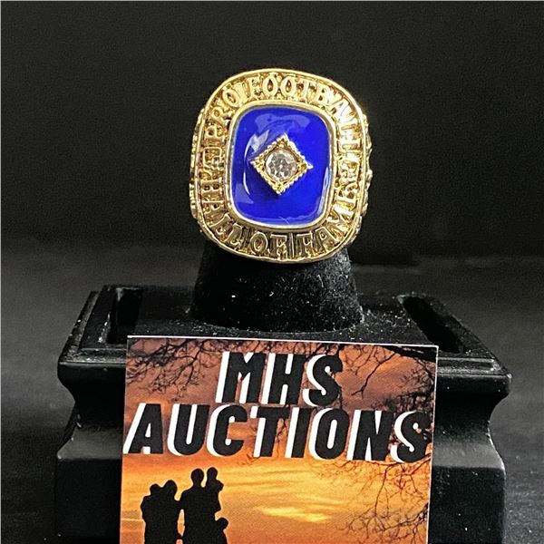 PRO FOOTBALL HALL OF FAME 2002  KELLY  CHAMPIONSHIP REPLICA RING (ref779)