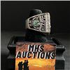 Image 2 : SASKATCHEWAN ROUGHRIDERS C.F.L 2007 "CLOVIS" CHAMPIONSHIP REPLICA RING (ref887)