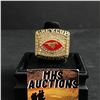 Image 1 : CALGARY STAMPEDERS C.F.L 2001 "A.PRIOR" CHAMPIONSHIP REPLICA RING (ref879)