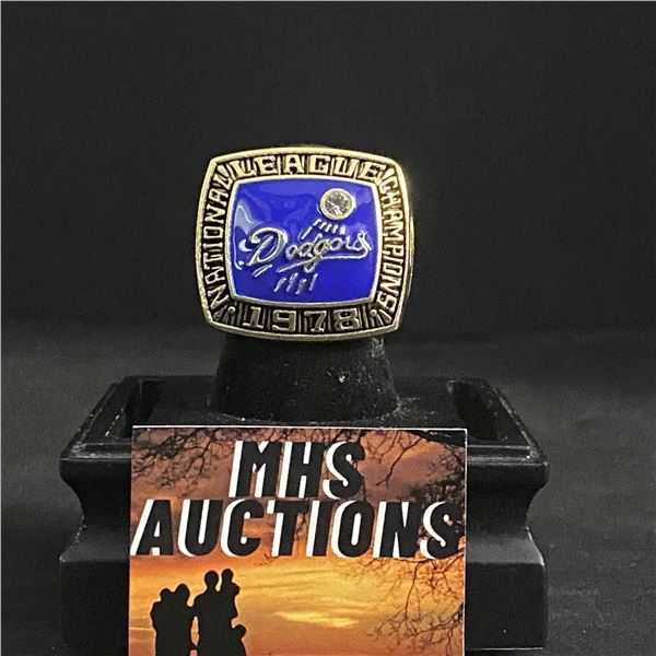 LOS ANGELES DODGERS M.L.B 1978 CHAMPIONSHIP REPLICA RING (ref511)