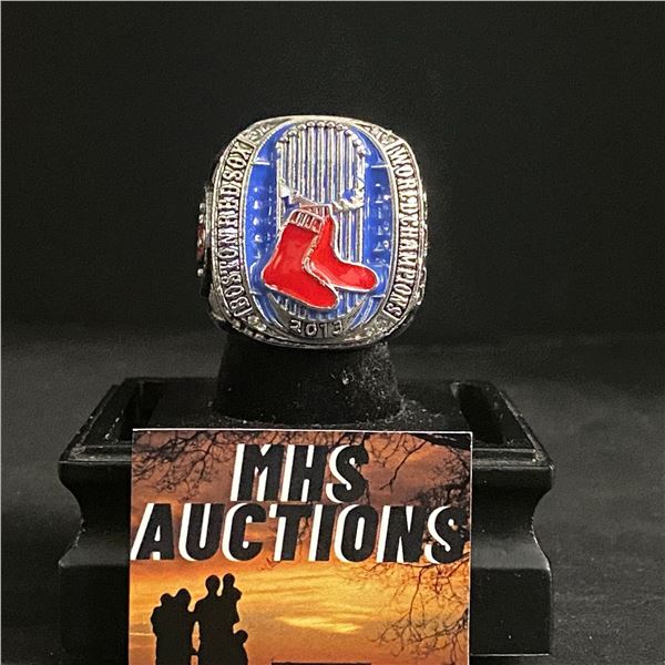 BOSTON RED SOX M.L.B 2013 "ORTIZ" CHAMPIONSHIP REPLICA RING (ref524)