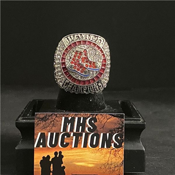 BOSTON RED SOX M.L.B 2018  PEARCE  CHAMPIONSHIP REPLICA RING (ref525)