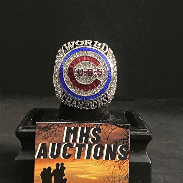 CHICAGO CUBS M.L.B 2016  RIZZO  CHAMPIONSHIP REPLICA RING (ref566)