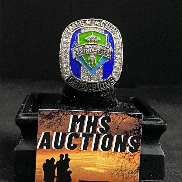 SEATTLE SOUNDERS FC M.L.S CUP 2019  RODRIGUEZ  CHAMPIONSHIP REPLICA RING (ref985)