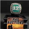 Image 1 : RANDALL CUNNINGHAM #12 HALL OF FAME 1985-2001 "THE ULTIMATE WEAPON" REPLICA RING (ref920)