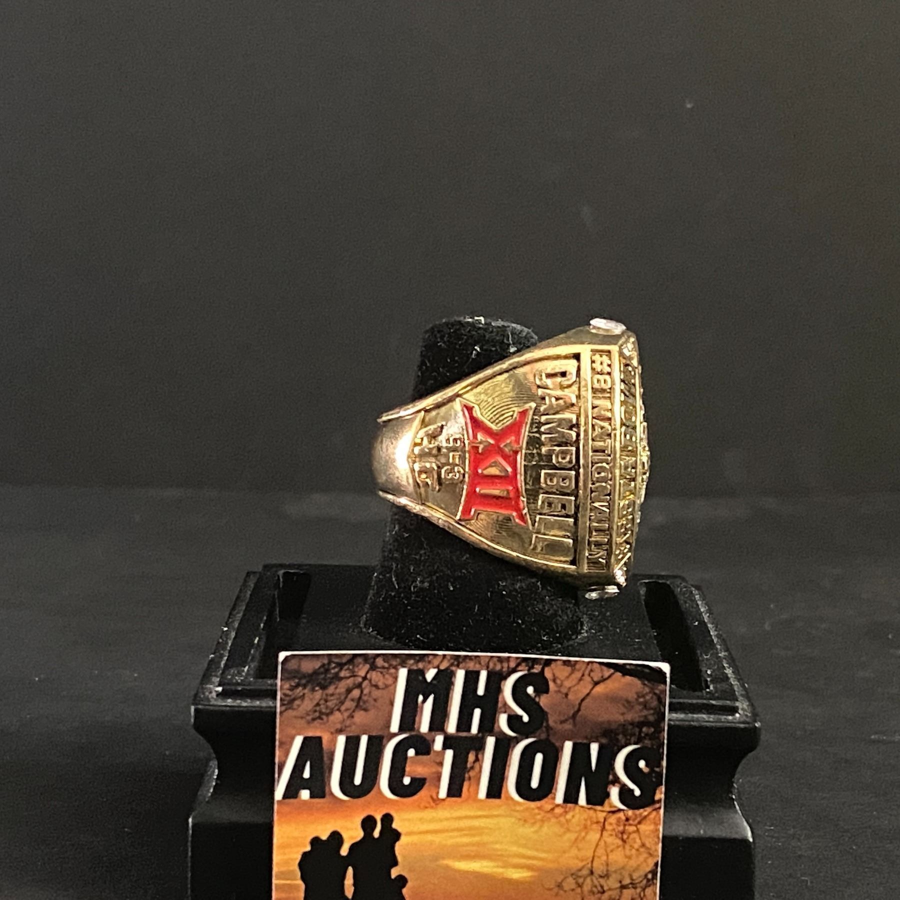 IOWA STATE 2020 CAMPBELL CHAMPIONSHIP REPLICA RING ref359 iowa-state-2020-campbell-championship-replica-ring-ref359