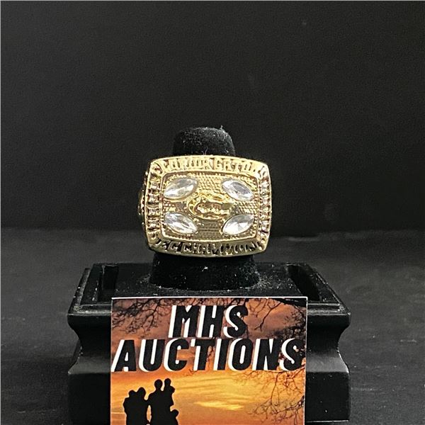 FLORIDA GATORS CHAMPIONS 1996  FERGUSON  NATIONAL CHAMPIONSHIP REPLICA RING (ref1036)