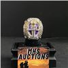 Image 1 : LSU TIGERS CHAMPIONS 2019 "BURROW" NATIONAL CHAMPIONSHIP REPLICA RING (ref1046)