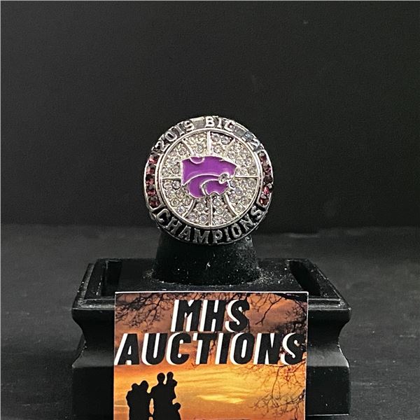 KANSAS CITY UNIVERSITY WILDCATS CHAMPIONS 2019  WEBER  NATIONAL CHAMPIONSHIP REPLICA RING (ref1067)