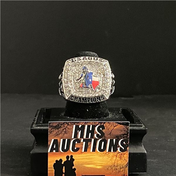 RAIDERS LEAGUE CHAMPIONS 2014  RAIDERS  CHAMPIONSHIP REPLICA RING (ref1099)