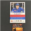 Image 2 : THEOREN FLEURY 2001 MCDONALDS RARE PATCH GAME WORN JERSEY REDEMPTION ONLY 236 MADE! #175/236(ref3009