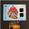 Image 1 : 2008-09 FROZEN ARTIFACTS MIIKKA KIPRUSOFF PATCH CARD #31/50 ONLY 50 MADE! (ref2506)