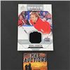 Image 1 : 2018-19 U.D SP GAME USED HOCKEY NOAH HANIFIN JERSEY CARD (ref2078)