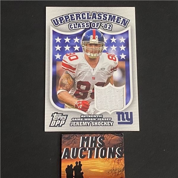 2006 TOPPS JEREMY SHOCKEY JERSEY CARD (ref2114)