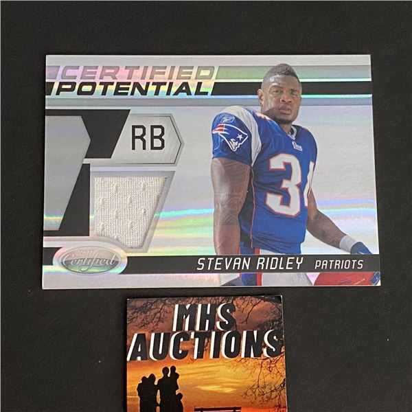 2011 PANINI STEVAN RIDLEY JERSEY CARD ONLY 250MADE #051/250 (ref2119)