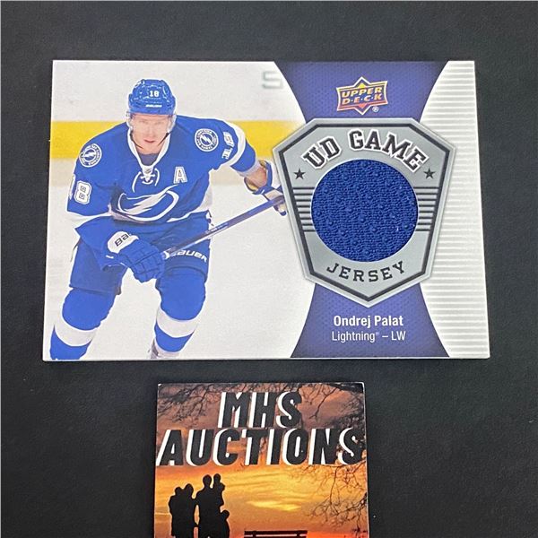 ONDREJ PALAT JERSEY CARD 2016/17 U.D SERIES 2 HOCKEY (ref2209)