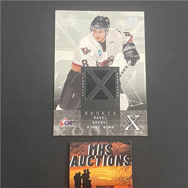 PAVEL BRENDL CALGARY HITMAN JERSEY CARD (ref2305)