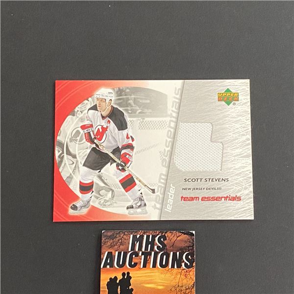 2003 UPPER DECK SCOTT STEVENS JERSEY CARD (ref2367)