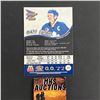 Image 2 : 2001 UPPER DECK MCDONALDS MATS SUNDIN BLUE RARE HOCKEY CARD (ref2528)